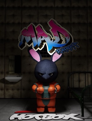 Mad Rabbit bag art