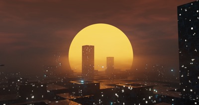 Sci Fi Sunset