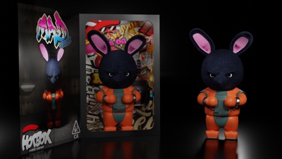 Mad Rabbit Figure Box