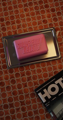 Sopaberry Gelato Bag Art